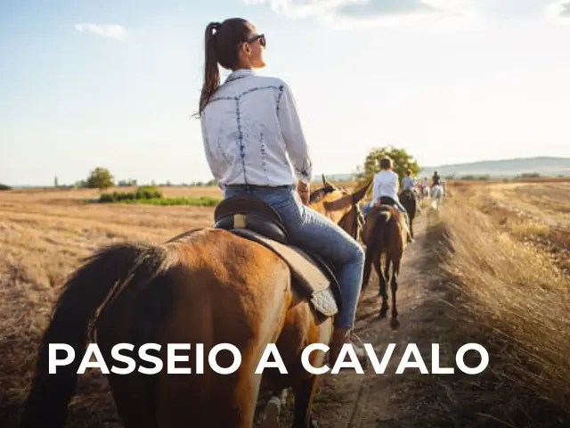 PASSEIO A CAVALO